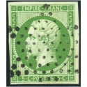 NAPOLÉON N°12 EMPIRE TIMBRE FRANCAIS OBLITERATION ÉTOILE MUETTE NOIRE COTE 100€