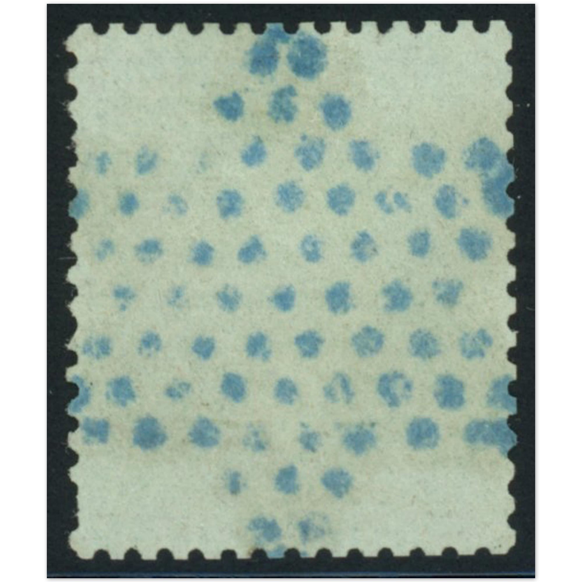 NAPOLÉON N°19 EMPIRE TIMBRE FRANCAIS OBLITERATION ÉTOILE MUETTE BLEUE COTE 150€