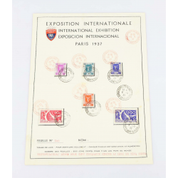 TIRAGE DE LUXE 250 EXEMPLAIRES EXPOSITION INTERNATIONALE DE PARIS DE 1937