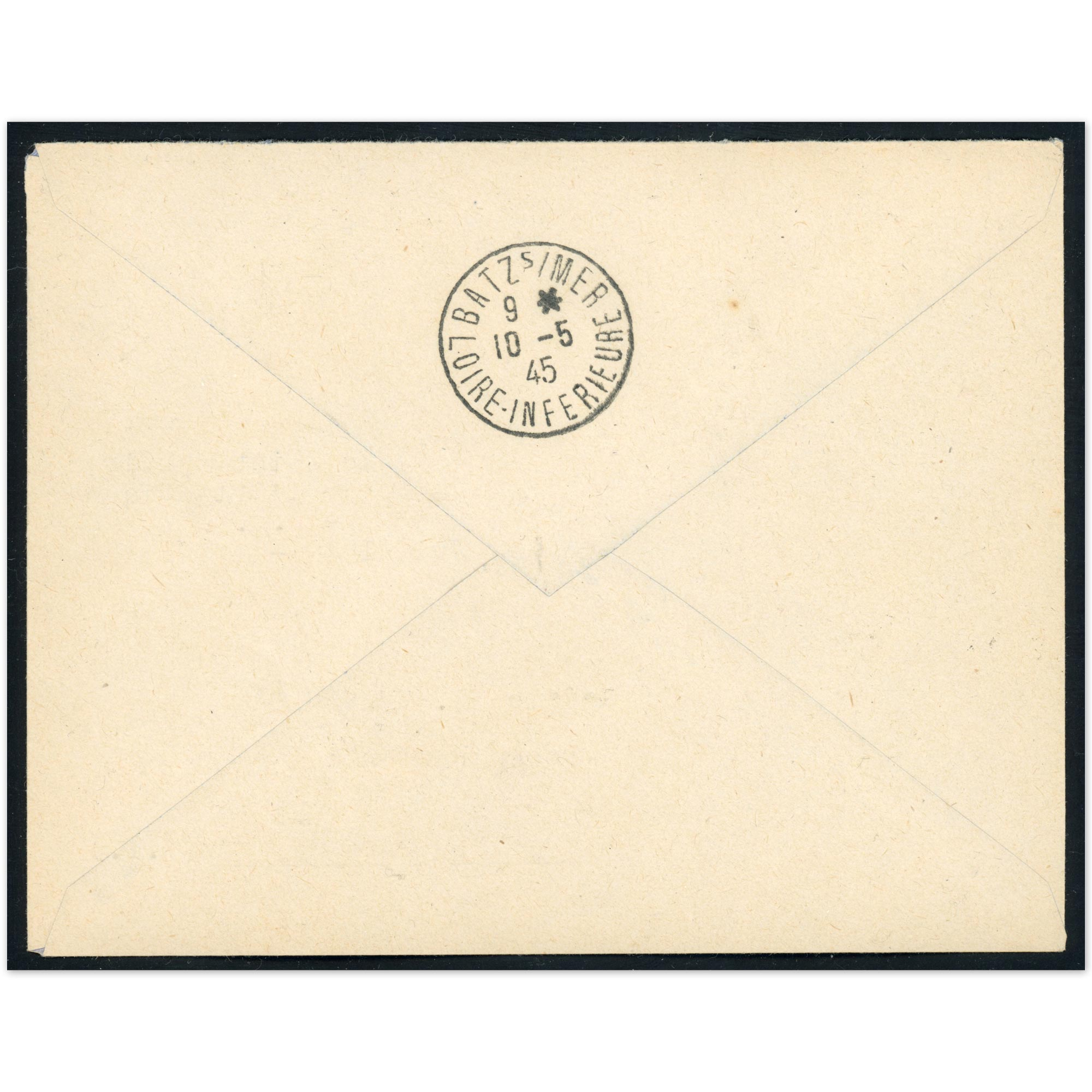 TIMBRES DE GUERRE N°74 ET 75 SUR 2 ENVELOPPES, COTE ÉLEVÉE, MARQUE "LIBÉRATION"