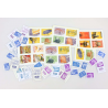 LOT DE 50 TIMBRES VP LETTRES MONDE / EUROPE 20G - VALIDITÉS PERMANENTES