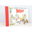 LE LIVRE DES TIMBRES "LE TIMBRE VOYAGE AVEC ASTÉRIX" 2009