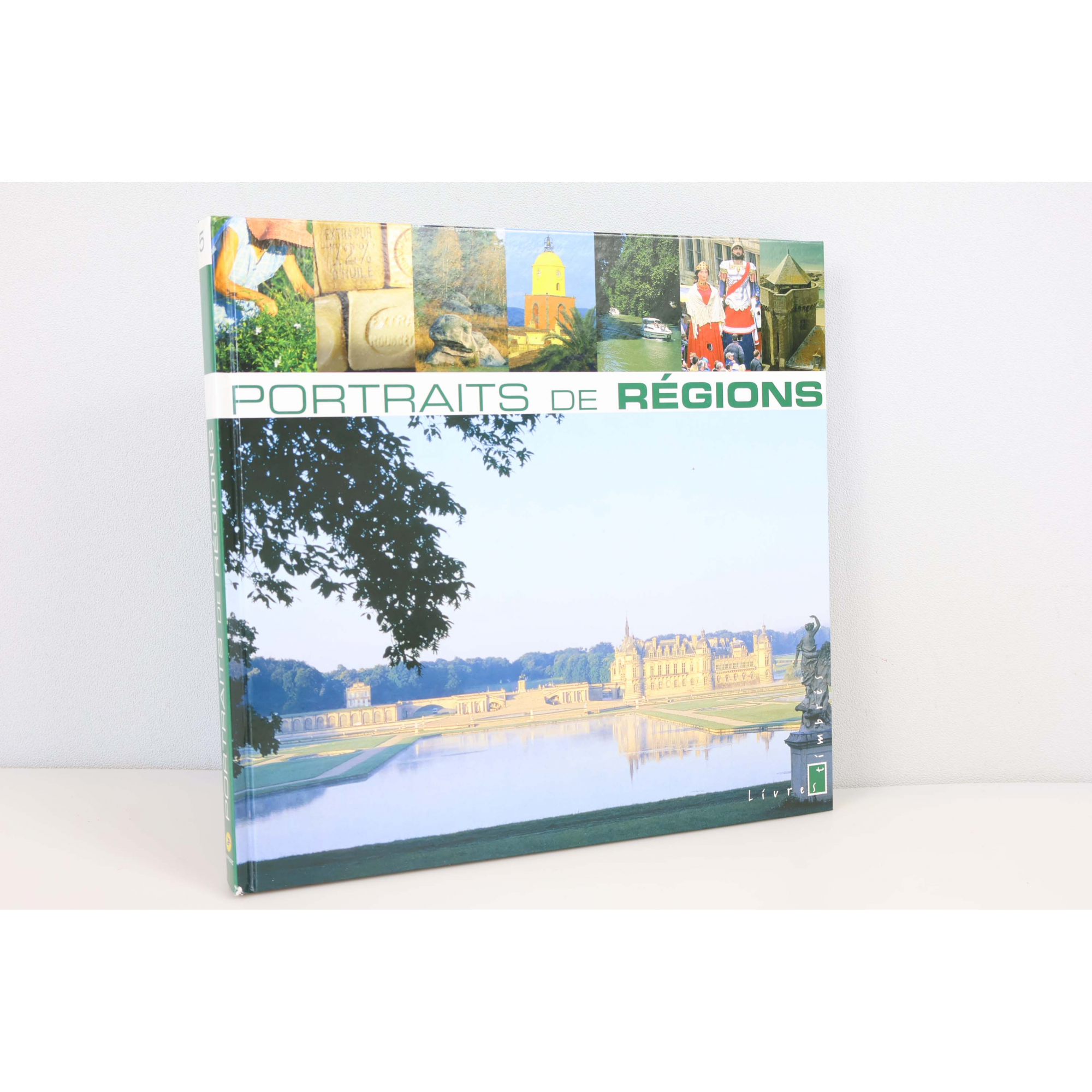 LIVRE DES TIMBRES " PORTRAITS DE REGIONS N°5 " 2007 ANGLES LÉGÈREMENT ABIMÉS