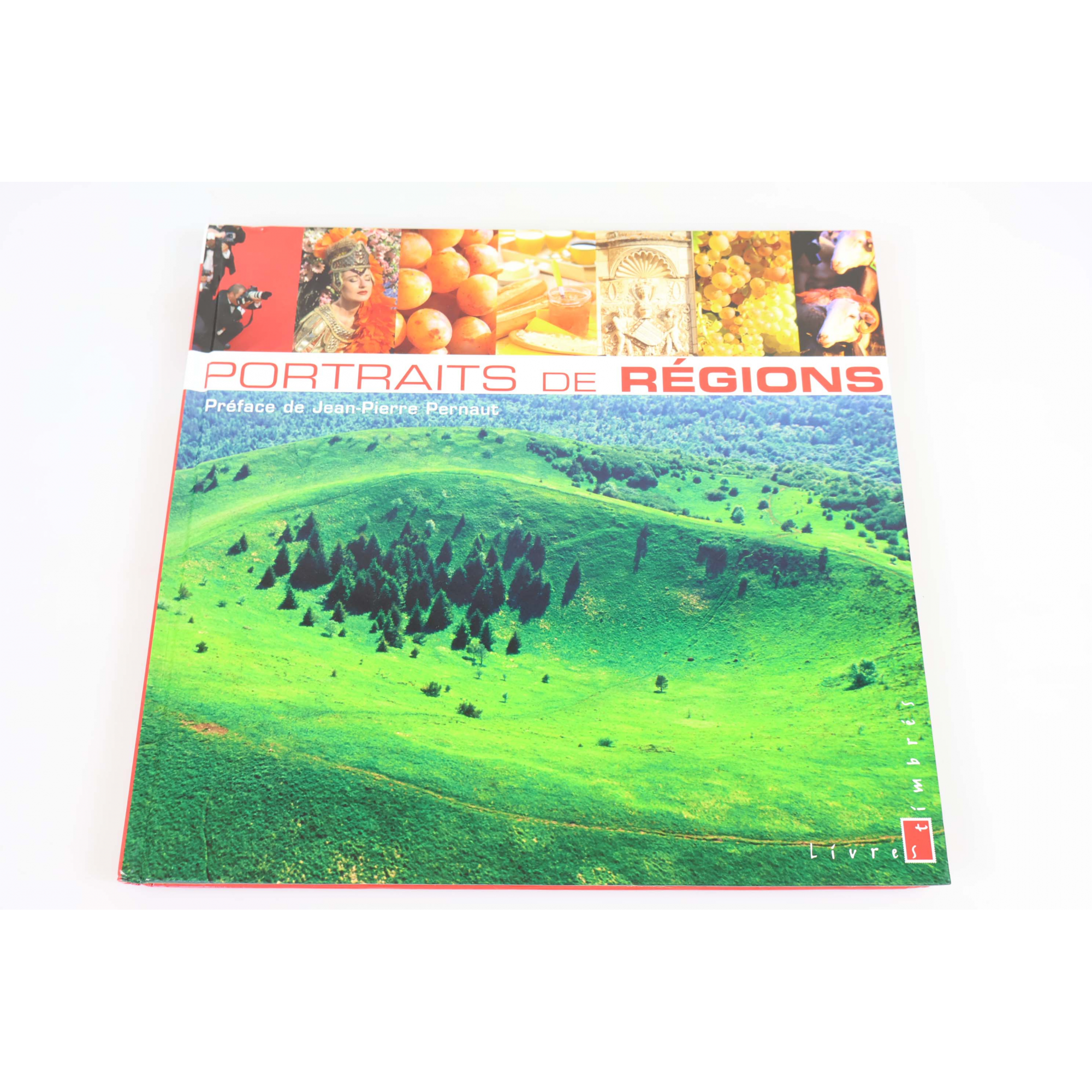 LIVRE DES TIMBRES " PORTRAITS DE REGIONS N°4 " 2006 ANGLES LÉGÈREMENT ABIMÉS