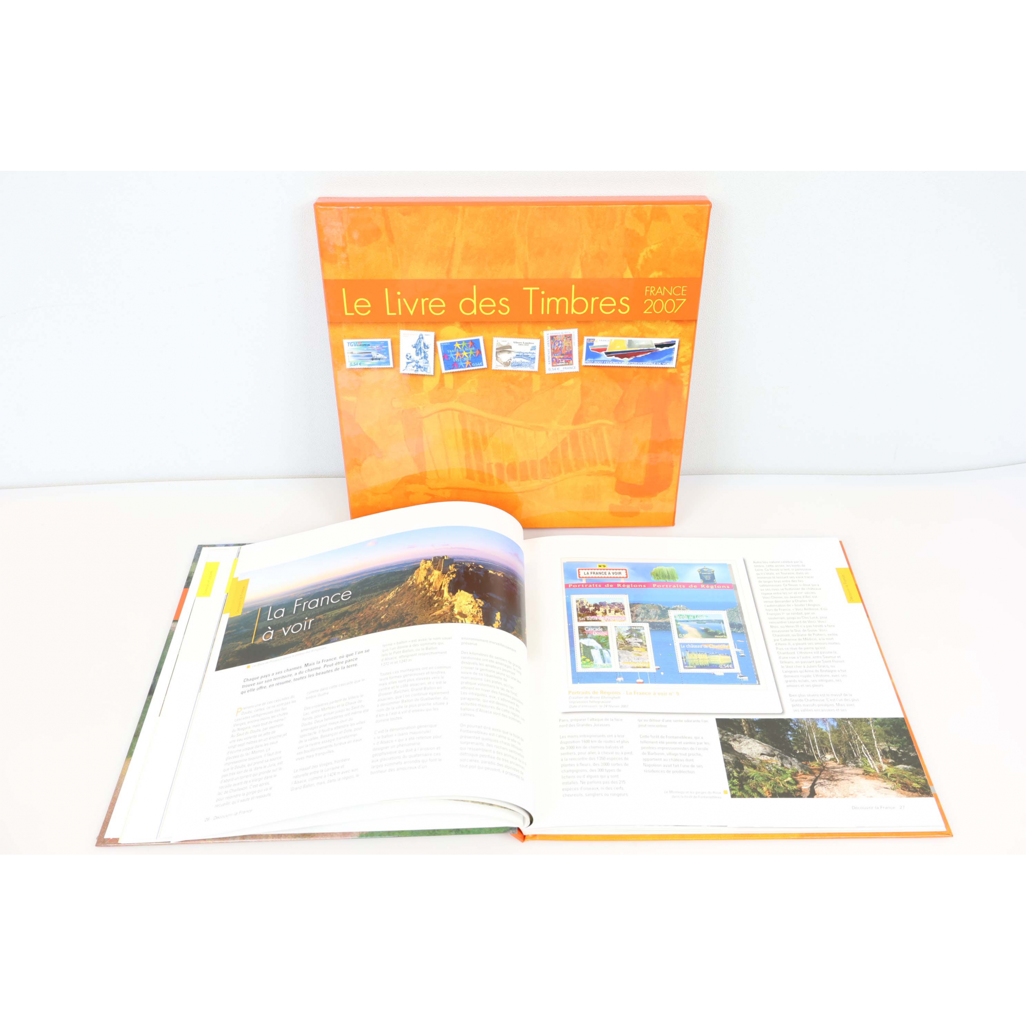 LE LIVRE DES TIMBRES FRANCE ANNÉE 2007 COMPLET NEUFS** , SIGNES USUELS LÉGERS