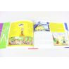 LIVRE DES TIMBRES "LE TIMBRE VOYAGE AVEC ASTÉRIX" 2009 ANGLES LÉGÈREMENT ABIMÉS