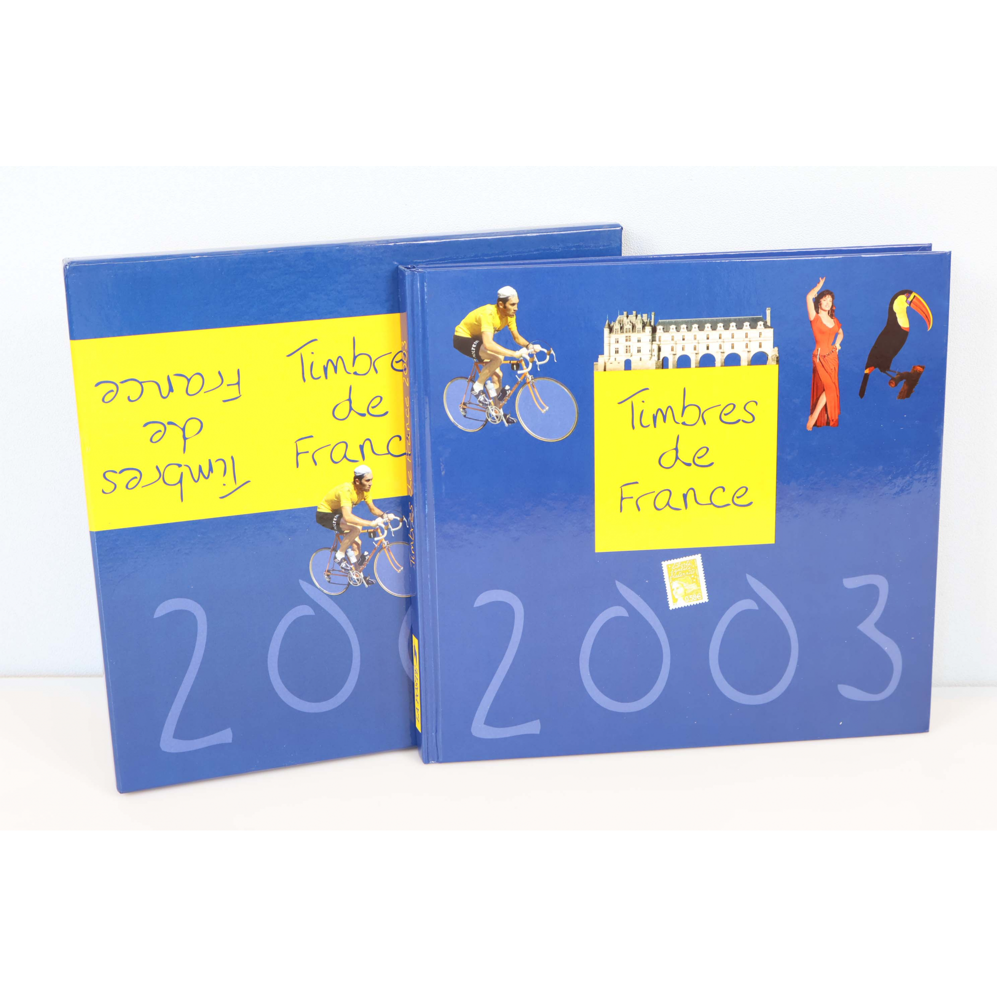 LE LIVRE DES TIMBRES FRANCE COMPLET ANNÉE 2003 NEUFS**, QUELQUES SIGNES USUELS