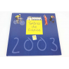 LIVRE DES TIMBRES FRANCE COMPLET ANNÉE 2003 NEUFS** LÉGERS SIGNES USUELS BOITIER