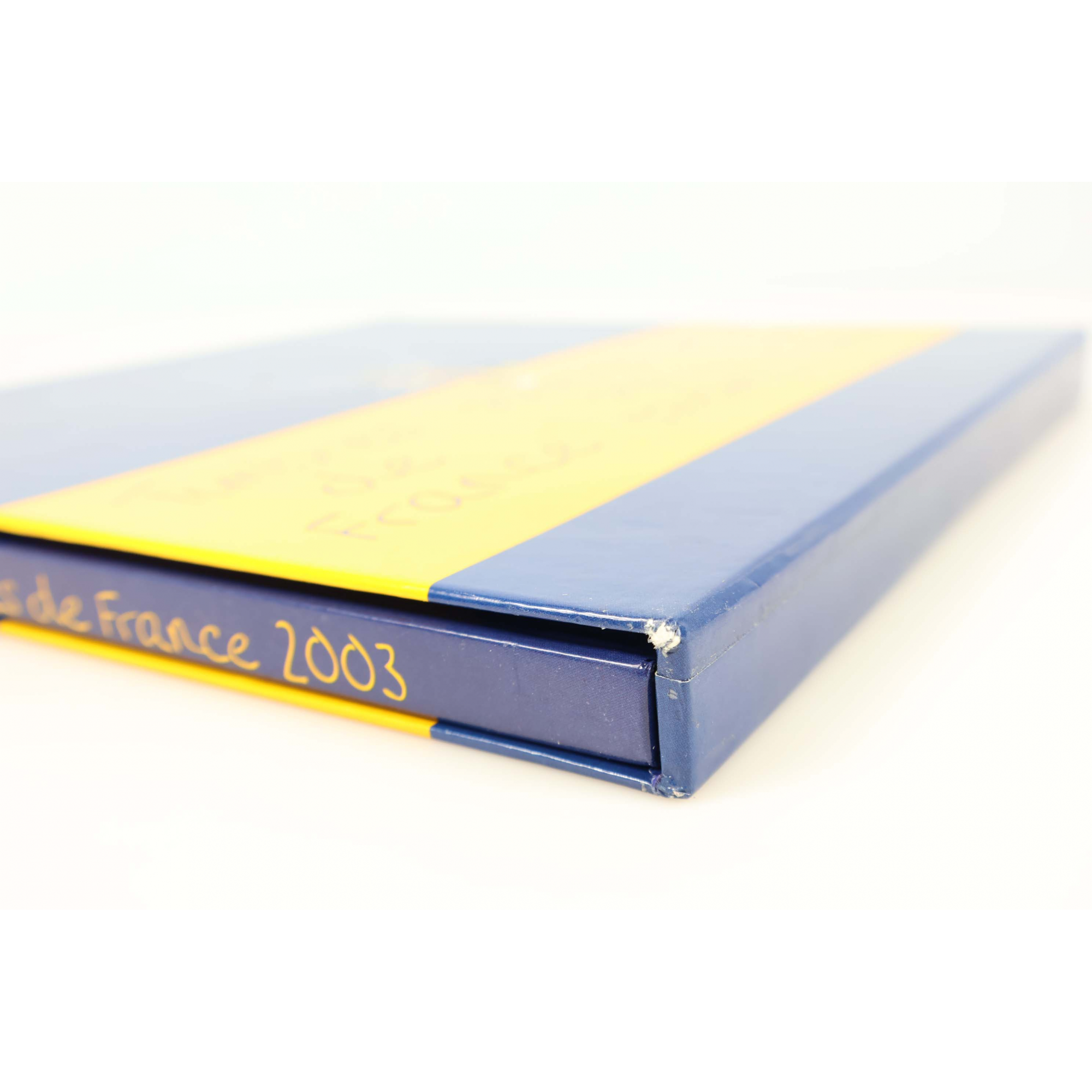 LIVRE DES TIMBRES FRANCE COMPLET ANNÉE 2003 NEUFS** LÉGERS SIGNES USUELS BOITIER