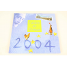 LIVRE DES TIMBRES DE FRANCE 2004 COMPLET, NEUFS** LEGERS SIGNES USUELS BOITIER