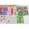 LOT BLOCS FEUILLET TIMBRES EN EUROS AVEC DÉFAUTS POUR AFFRANCHIR, FACIALE 80€
