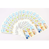 LOT 15 CARNETS AUTOADHÉSIFS BC18 LA LETTRE TIMBRES NEUFS** 3FFR X 12 VF 82.80€