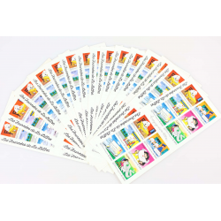LOT 15 CARNETS AUTOADHÉSIFS BC9 LA LETTRE TIMBRES NEUFS** 3FFR X 12 VF 82.80€