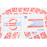 LOT 15 CARNETS AUTOADHÉSIFS 3215-C1 EUROS TIMBRES NEUFS** 0.46€ X 10 FACIALE 69€