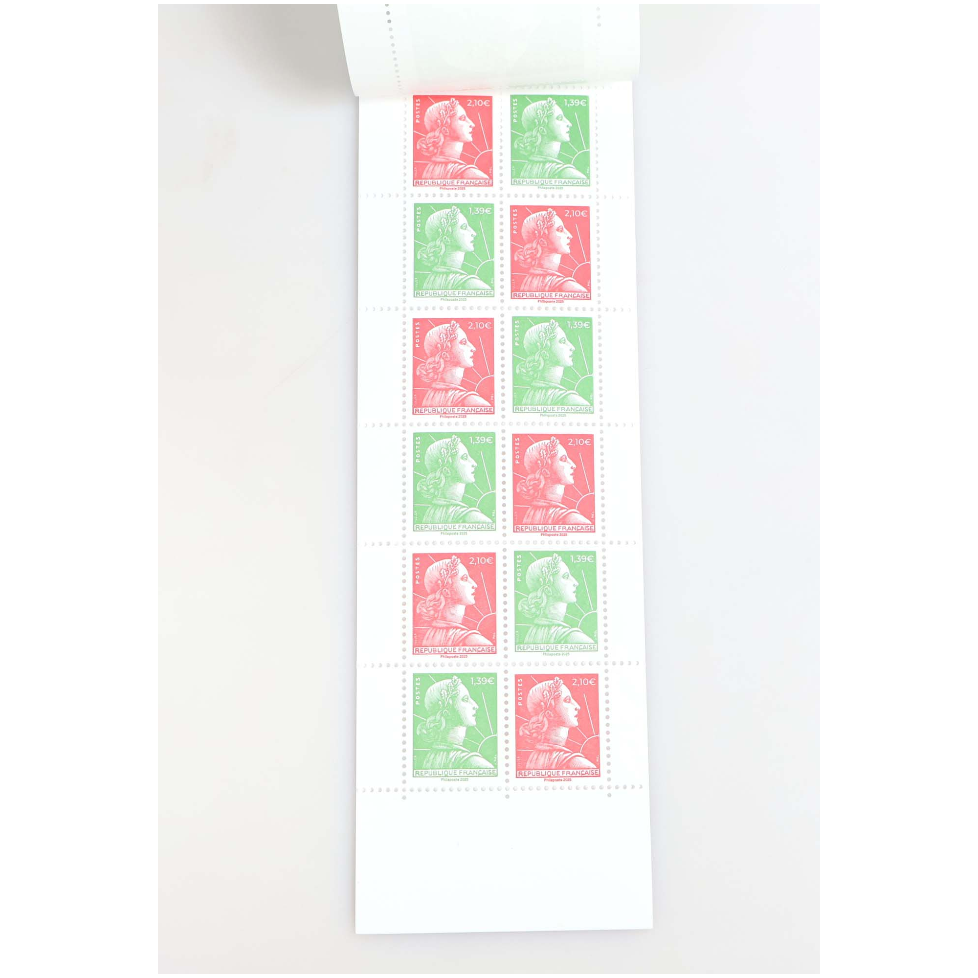 CARNET COMPO VARIABLE N°1537 ANNÉE 2025 NON PLIÉ "70 ANS MARIANNE DE MULLER"