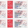FEUILLE PERSONNALISÉE N°F3802Ab AUTOADHÉSIF VIGNETTE "CONCORDE" COTE 110€