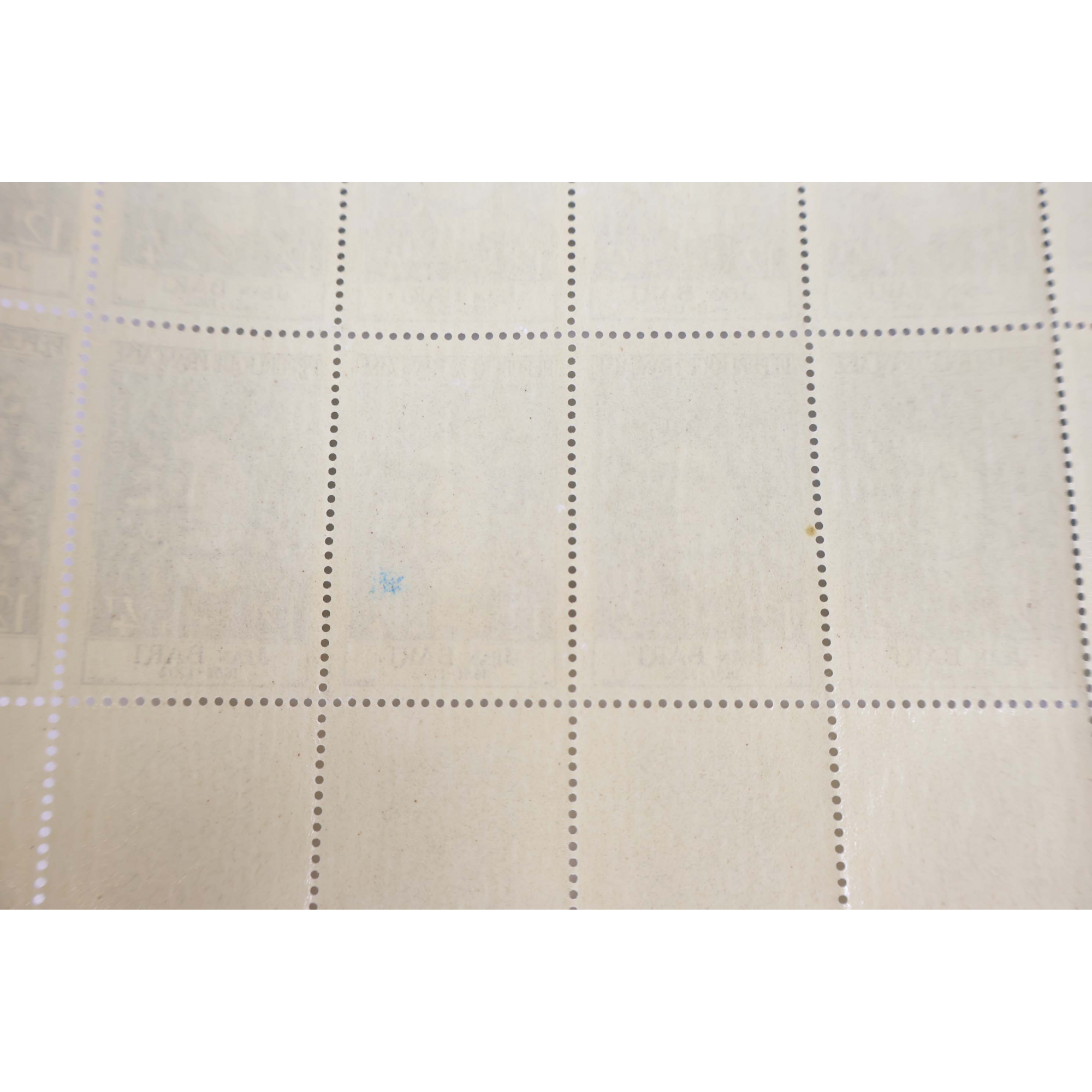 FEUILLES COMPLÈTES SÉRIE N°1166 À 1171 "CÉLÉBRITES FRANCAISES" TIMBRES NEUFS**