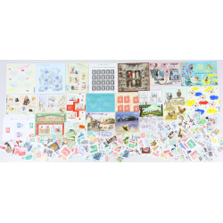 LOT CONSÉQUENT DE TIMBRES DE FRANCE ET BLOCS ANNÉES 2015 À 2022 FACIALE 700€