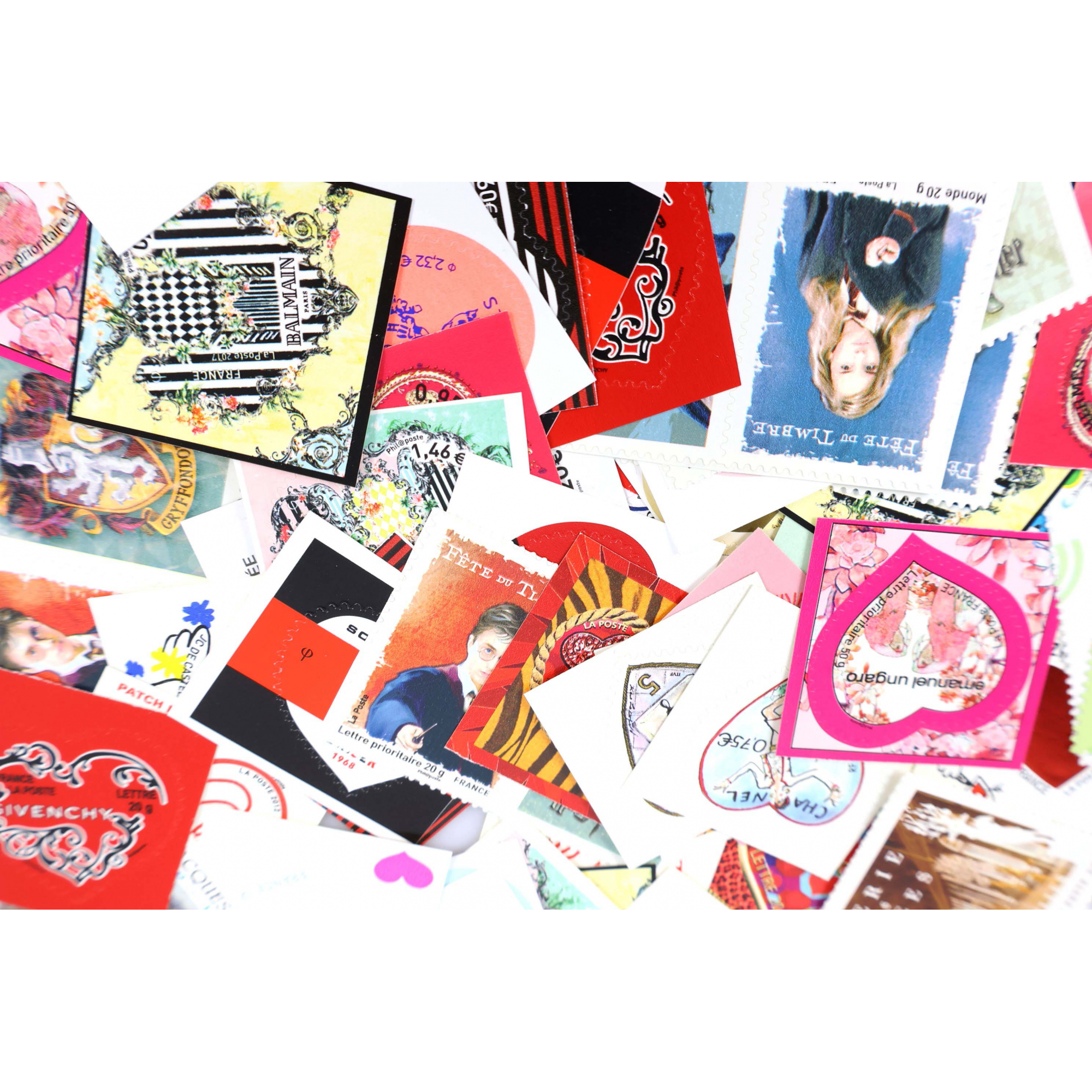 LOT IMPORTANT D'AUTOADHÉSIFS DE FRANCE JUSQU'EN 2024 TIMBRES NEUFS FACIALE 120€