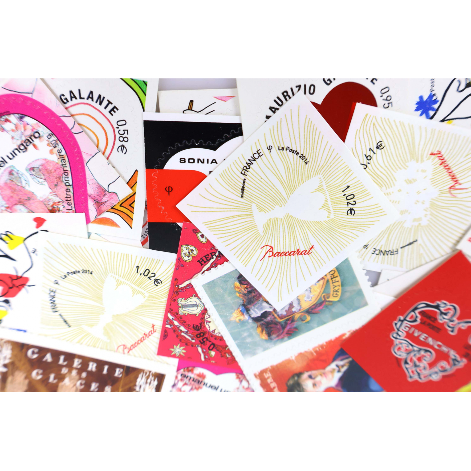 LOT IMPORTANT D'AUTOADHÉSIFS DE FRANCE JUSQU'EN 2024 TIMBRES NEUFS FACIALE 120€