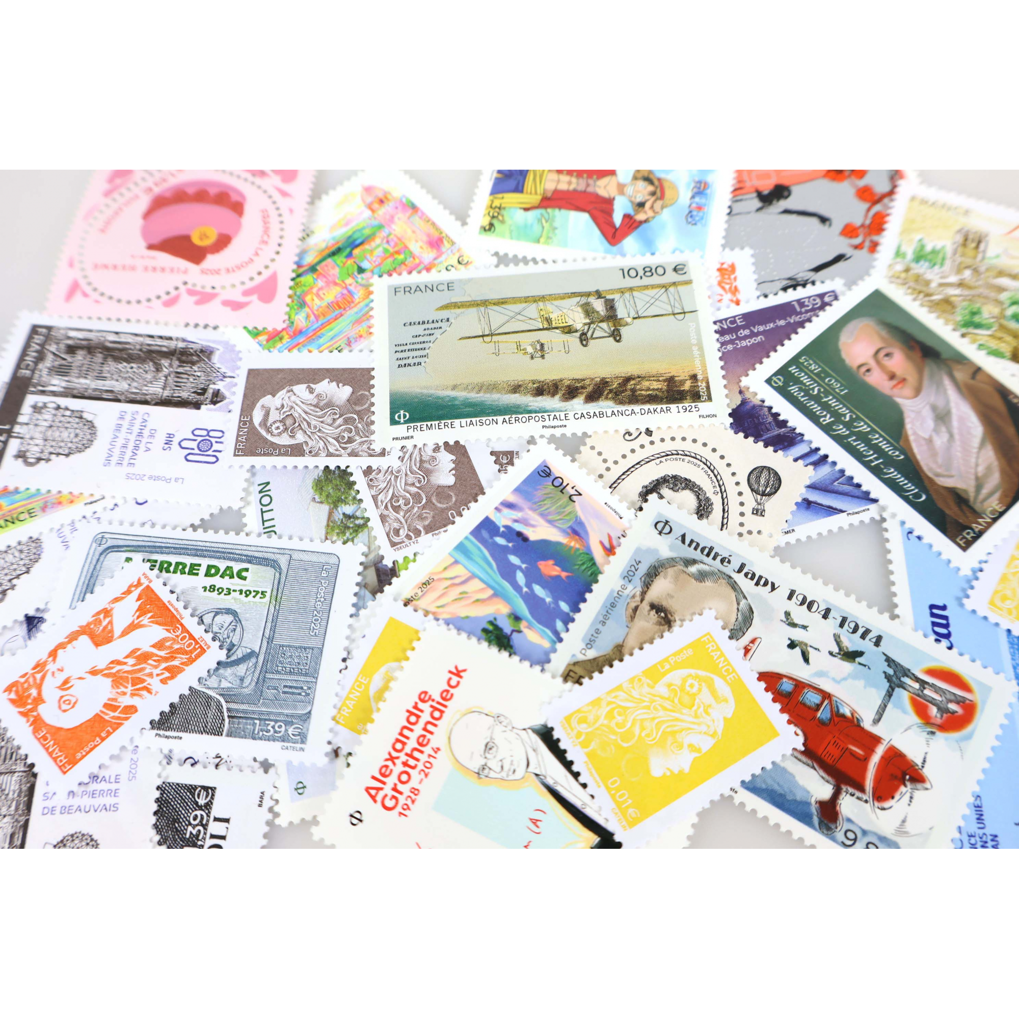 ANNÉE 2024-2025 LOT DE TIMBRES DE FRANCE NEUFS** FACIALE 188€ QUALITÉ LUXE