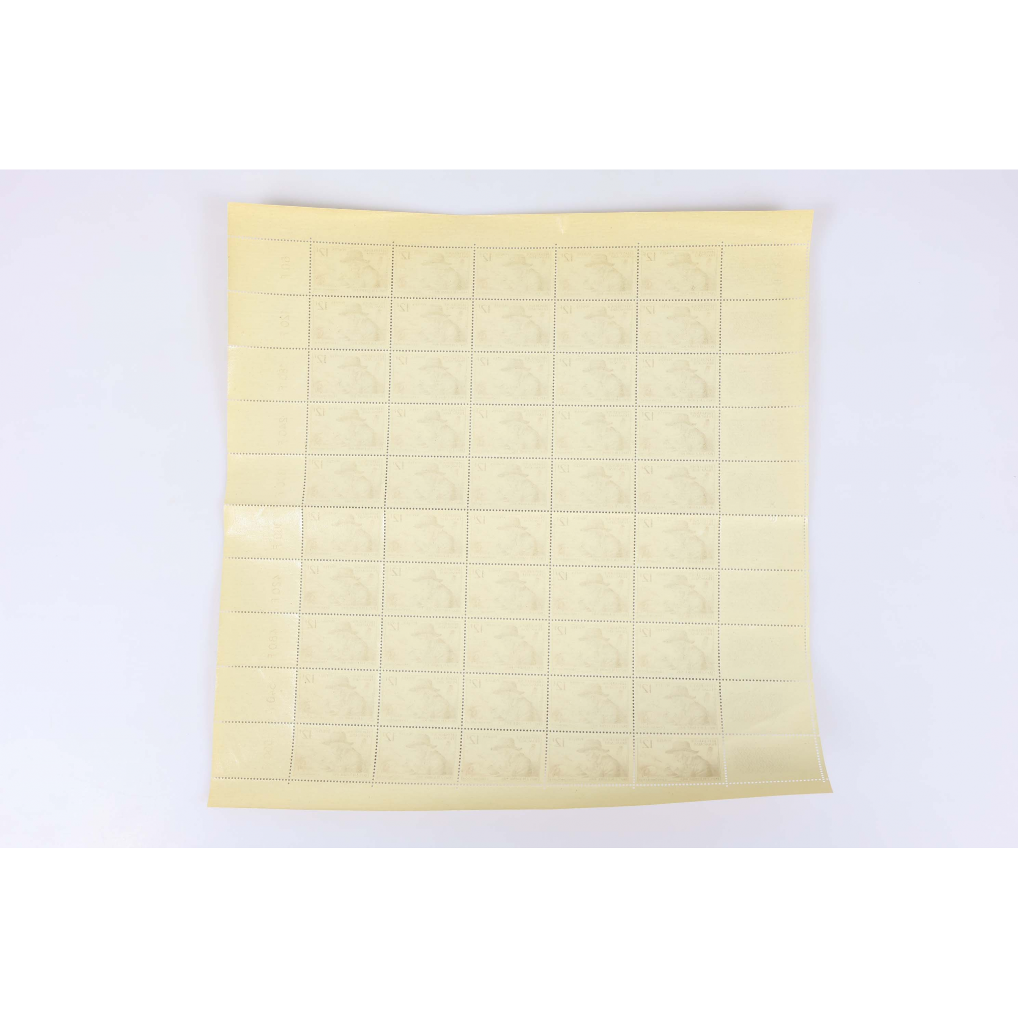 FEUILLES COMPLÈTES SÉRIE N°1055 À 1058 "INVENTEURS FRANCAIS" TIMBRES NEUFS**