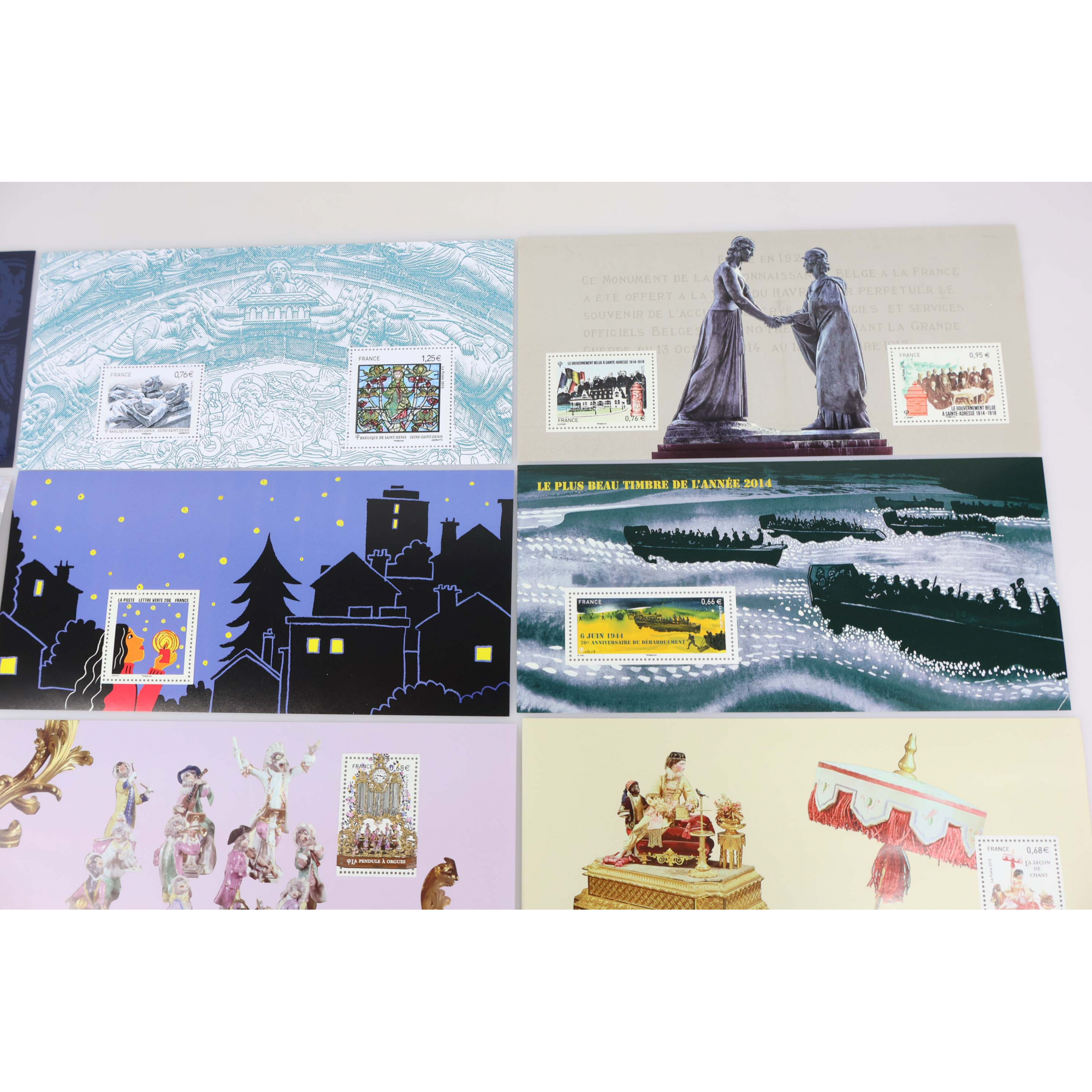 FRANCE COLLECTION BLOCS SOUVENIRS 2015 N°107 À 121 ANNÉE COMPLÈTE, NEUFS**
