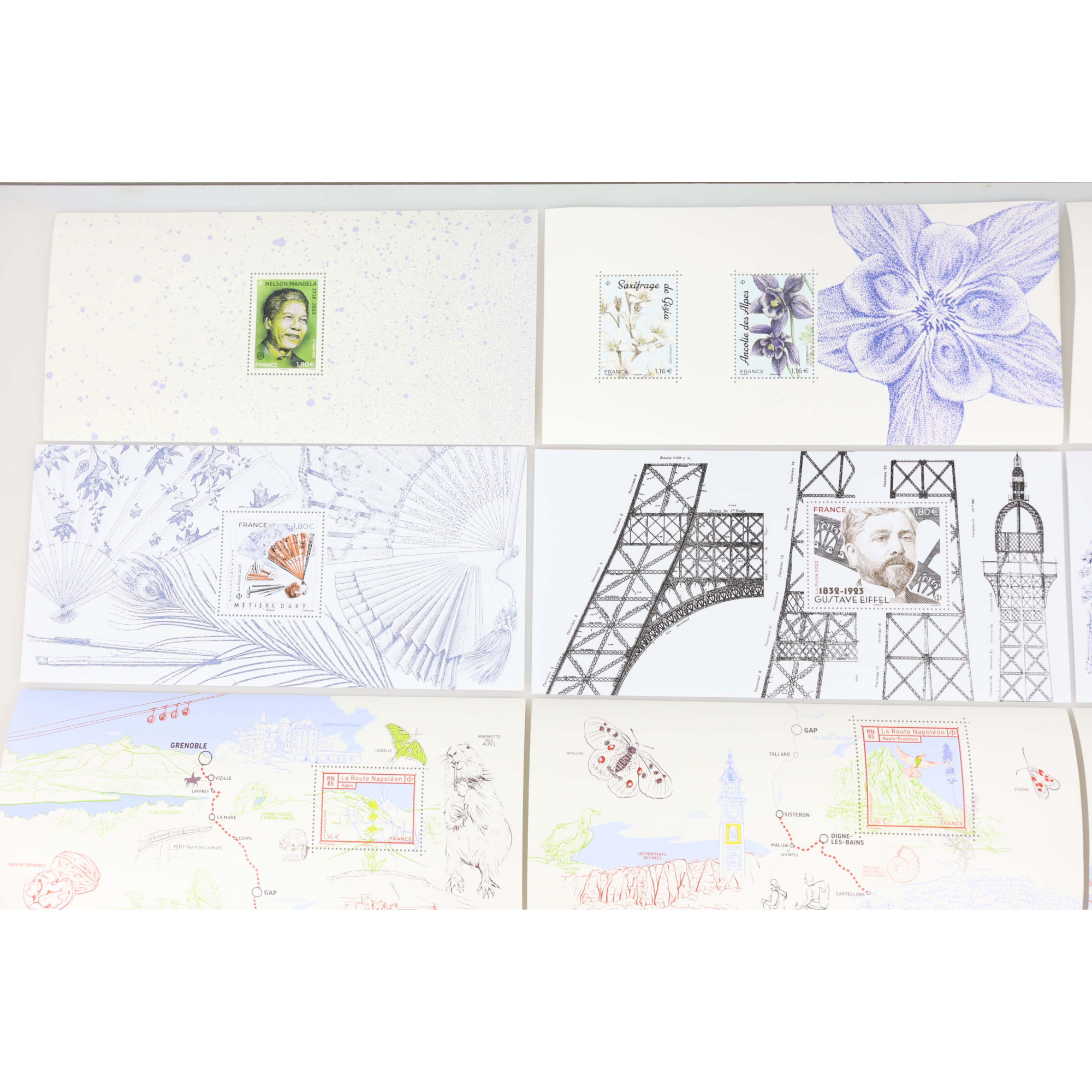 FRANCE COLLECTION BLOCS SOUVENIRS 2023 ANNÉE COMPLÈTE N° 199 À 210 NEUFS**