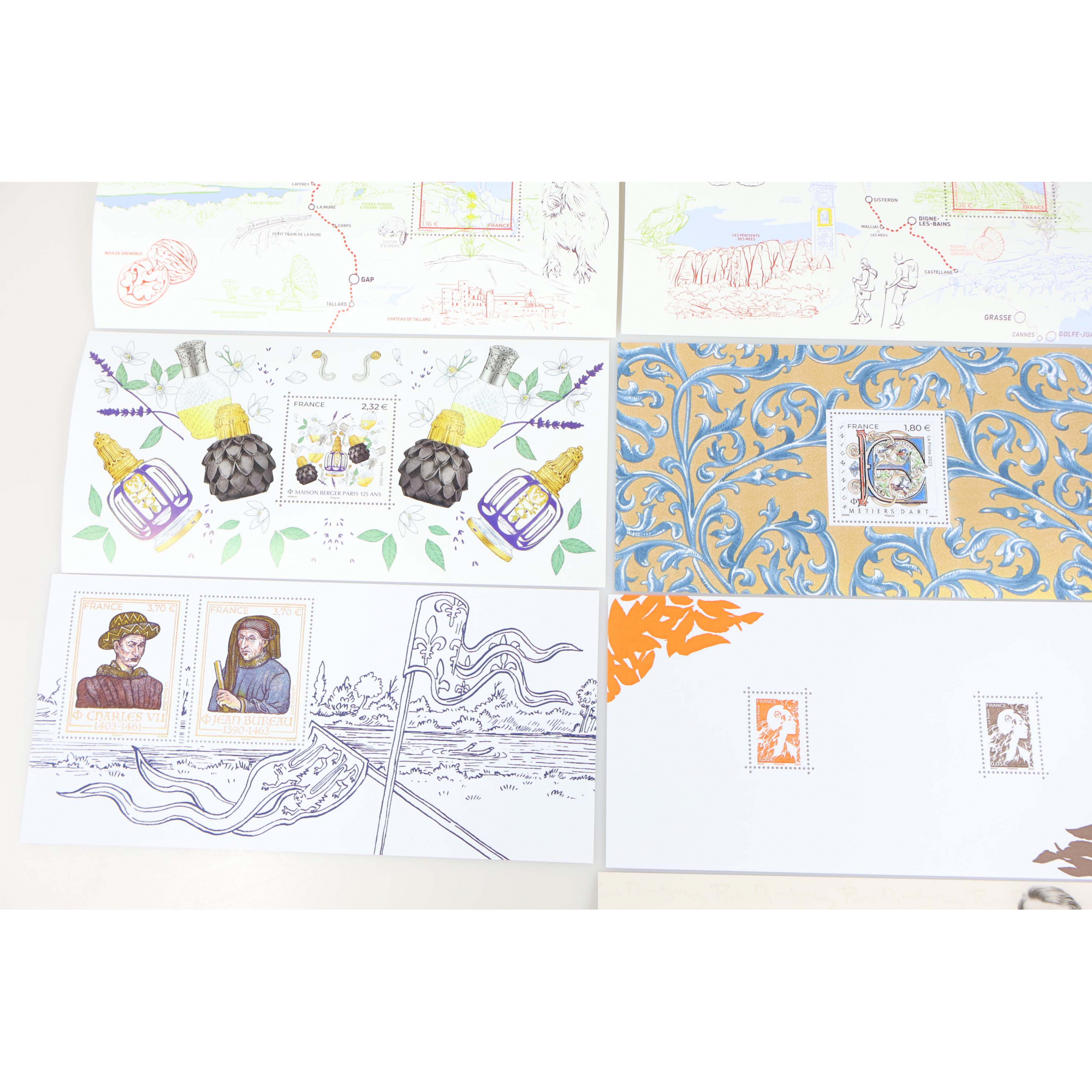 FRANCE COLLECTION BLOCS SOUVENIRS 2023 ANNÉE COMPLÈTE N° 199 À 210 NEUFS**