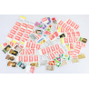 LOT DE 100 TIMBRES A VALIDITÉ PERMANENTE, TVP AUTOADHÉSIFS LETTRES 20G FRANCE