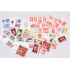 LOT DE 50 TIMBRES A VALIDITÉ PERMANENTE, TVP AUTOADHÉSIFS LETTRES 20G FRANCE