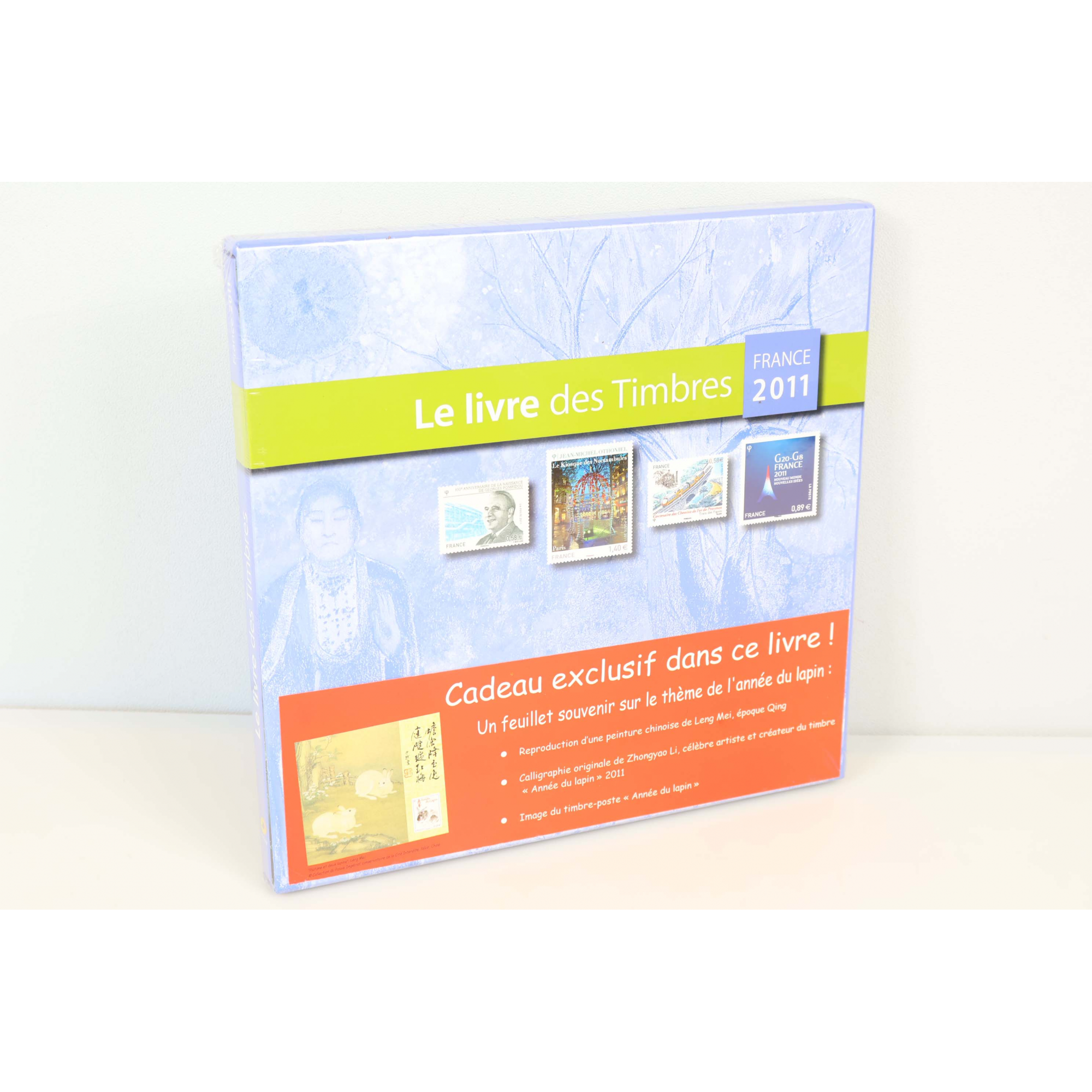 LE LIVRE DES TIMBRES FRANCE ANNÉE 2011 SOUS BLISTER - COMPLET - TIMBRES NEUFS**