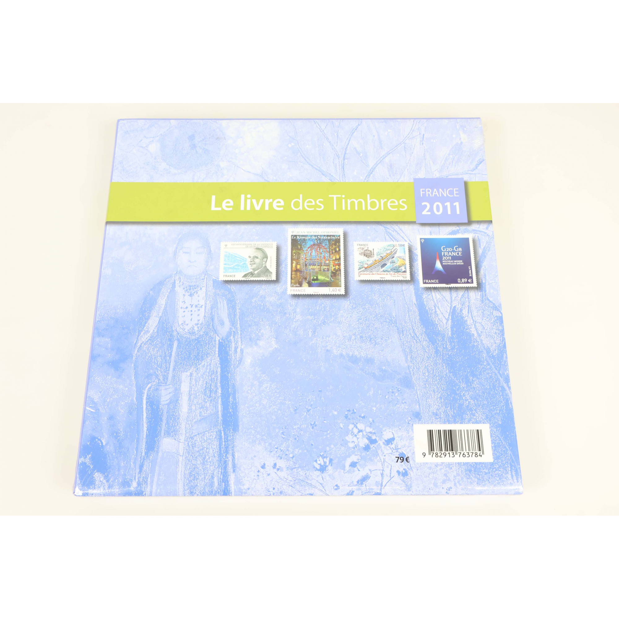 LE LIVRE DES TIMBRES FRANCE ANNÉE 2011 SOUS BLISTER - COMPLET - TIMBRES NEUFS**