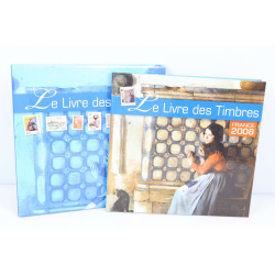 LE LIVRE DES TIMBRES FRANCE ANNÉE 2008 AVEC BOITIER - TIMBRES NEUFS** COMPLET