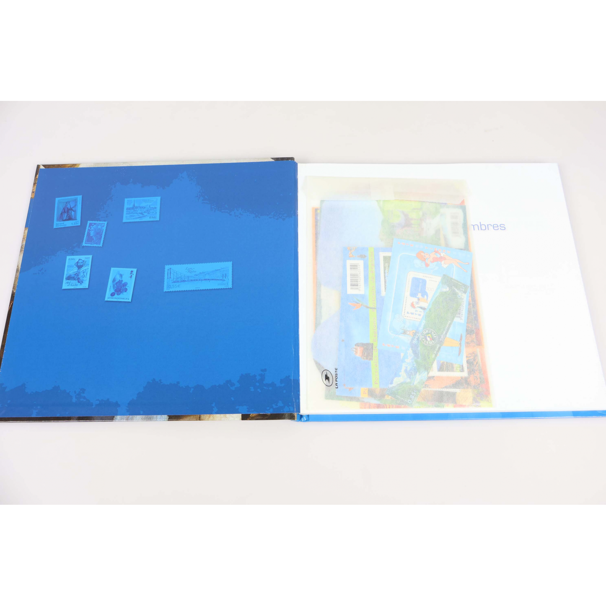 LE LIVRE DES TIMBRES FRANCE ANNÉE 2008 AVEC BOITIER - TIMBRES NEUFS** COMPLET