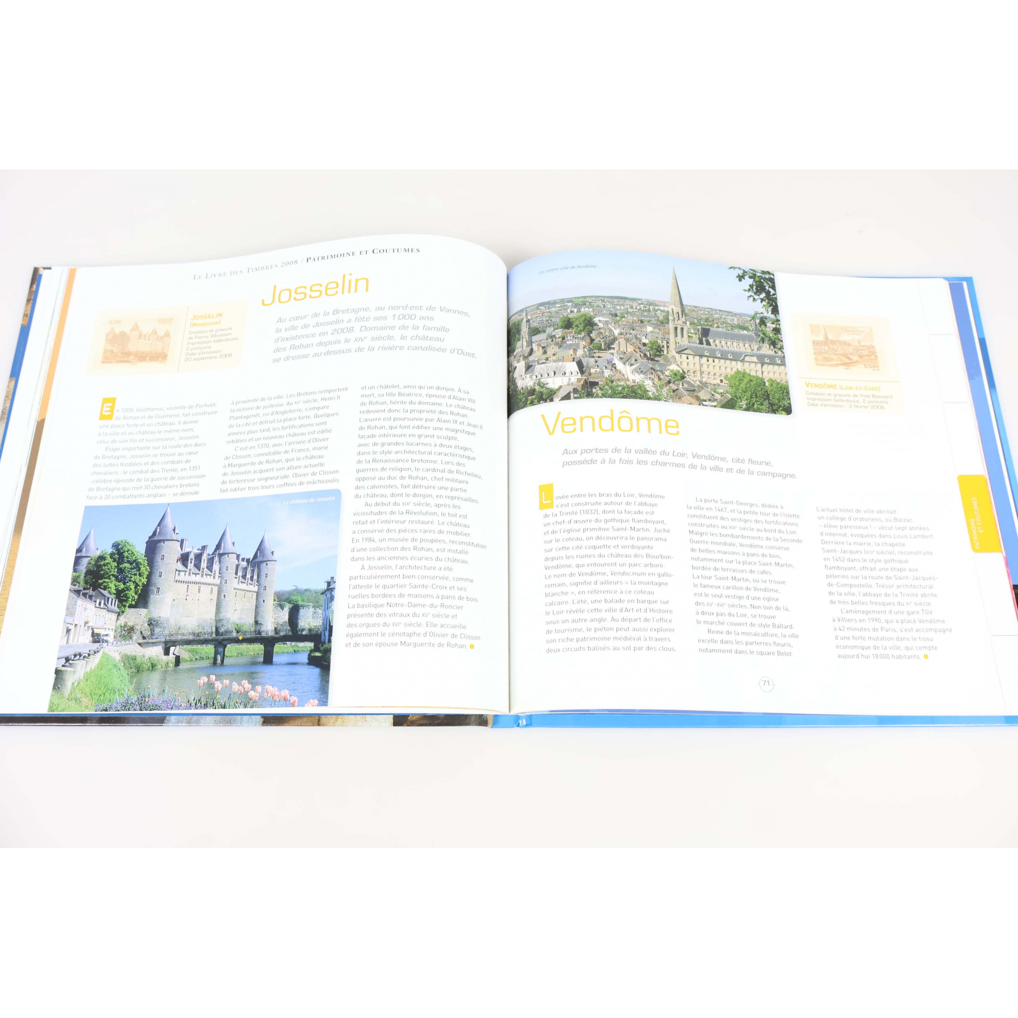 LE LIVRE DES TIMBRES FRANCE ANNÉE 2008 AVEC BOITIER - TIMBRES NEUFS** COMPLET