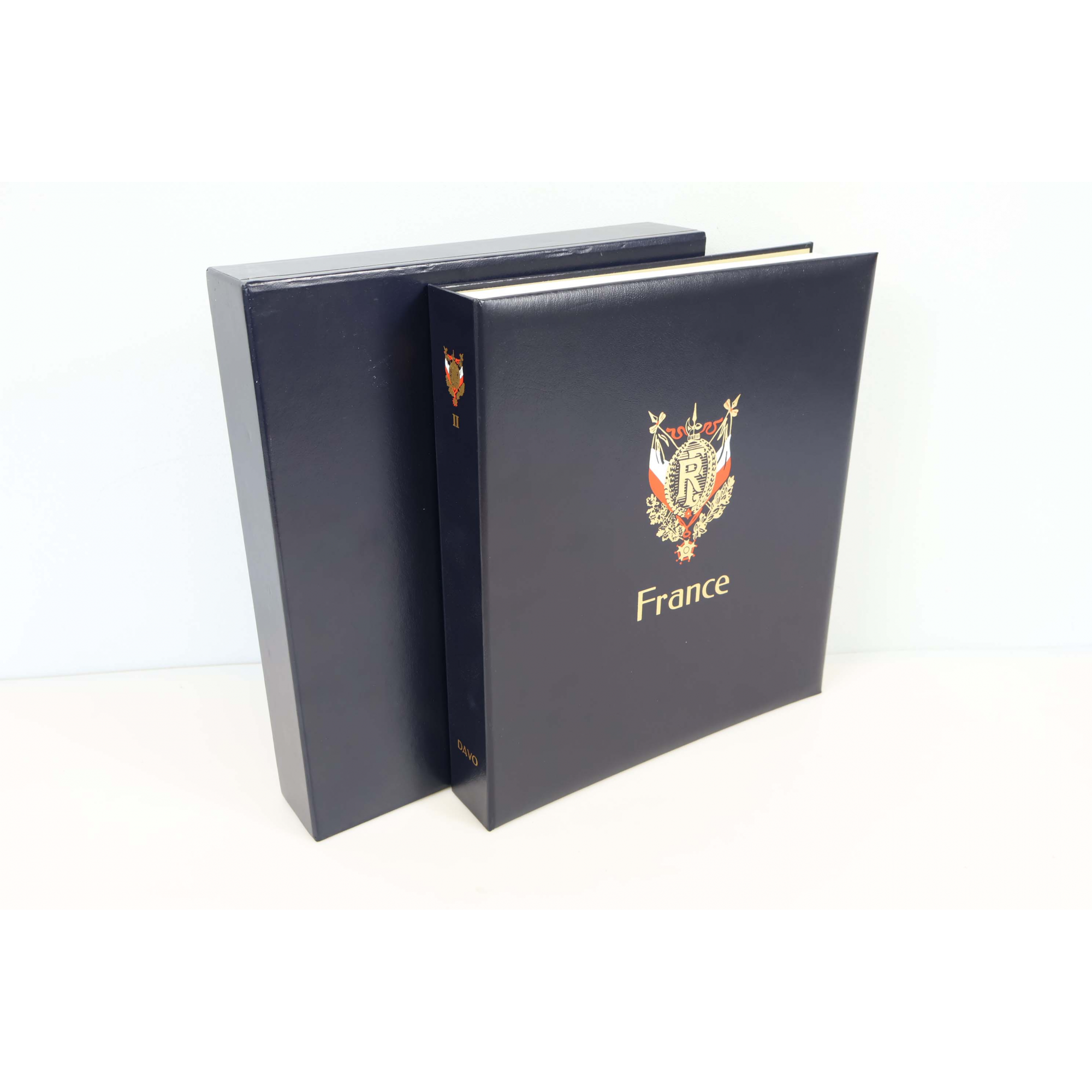 ALBUM DAVO FRANCE DE 1980 À 1996 POUR RANGER UNE COLLECTION DE TIMBRES