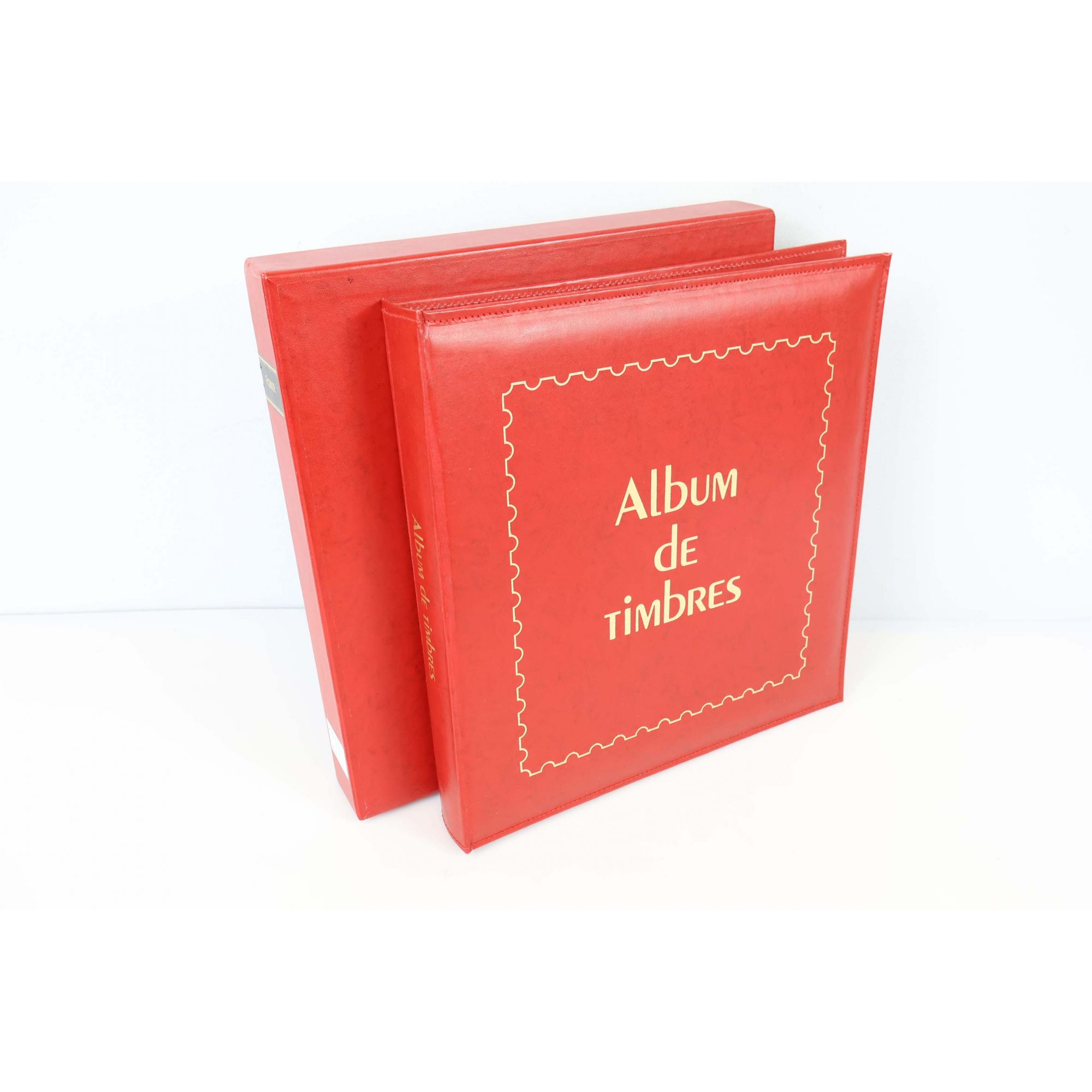 ALBUM YVERT ET TELLIER FRANCE 1992 À 1996 POUR RANGER UNE COLLECTION DE TIMBRES