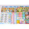 LOT BLOCS FEUILLET TIMBRES EN EUROS AVEC DÉFAUTS POUR AFFRANCHIR FACIALE 223.49€