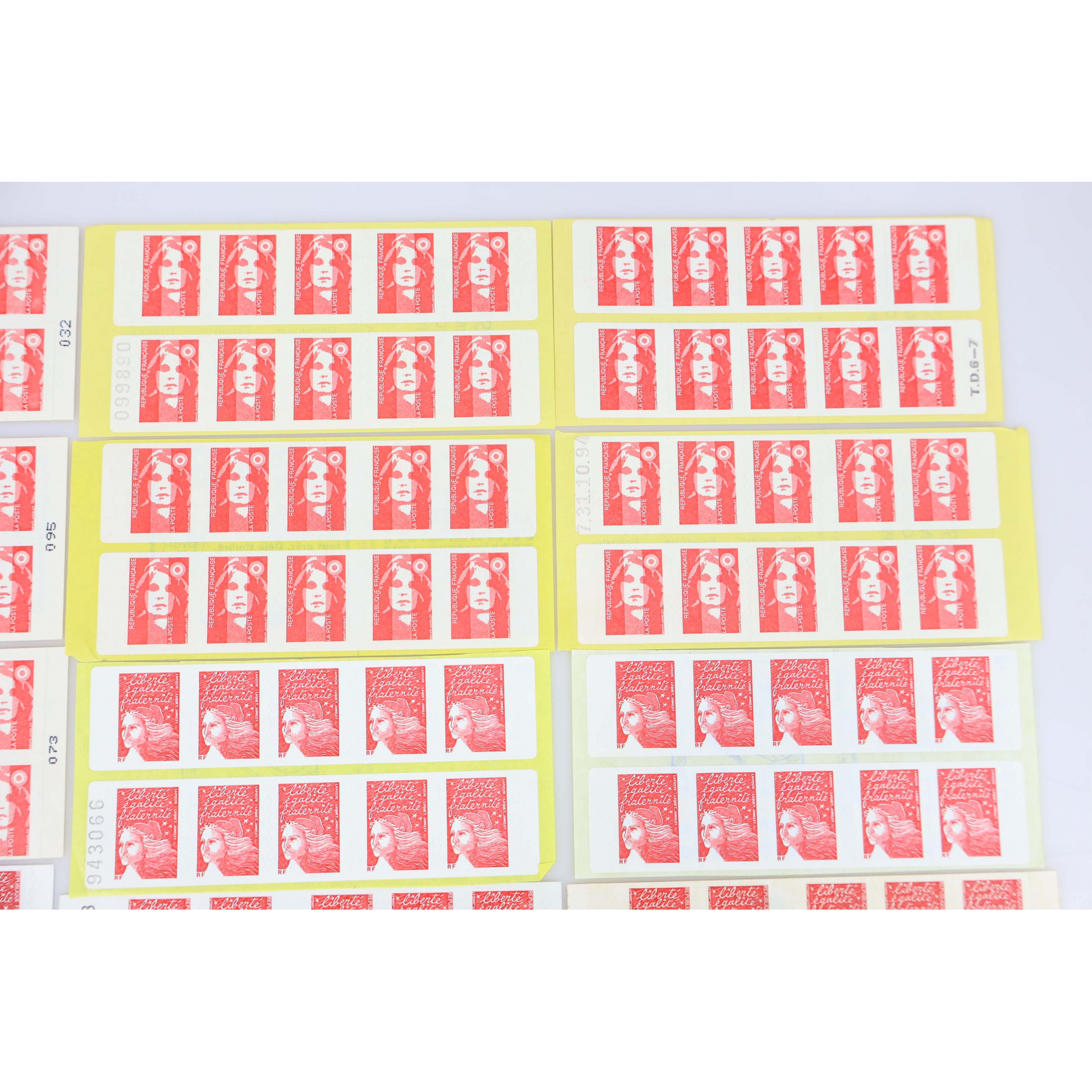 LOT DE 200 TIMBRES AUTOADHÉSIFS LETTRES 20G VP FRANCE , CARNETS POUR AFFRANCHIR