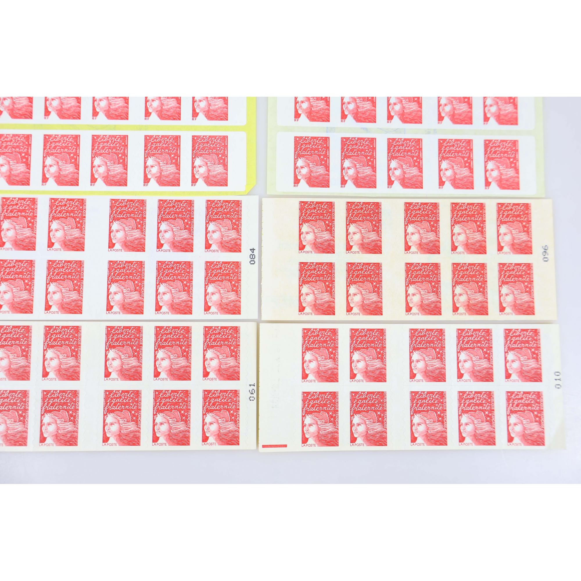 LOT DE 200 TIMBRES AUTOADHÉSIFS LETTRES 20G VP FRANCE , CARNETS POUR AFFRANCHIR