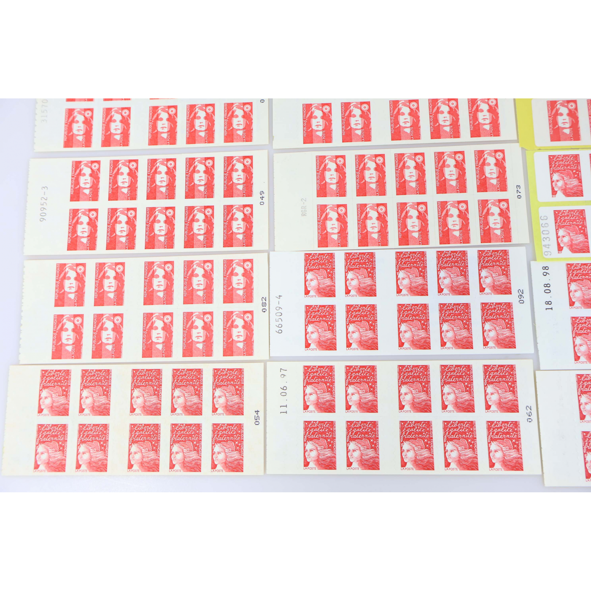 LOT DE 200 TIMBRES AUTOADHÉSIFS LETTRES 20G VP FRANCE , CARNETS POUR AFFRANCHIR