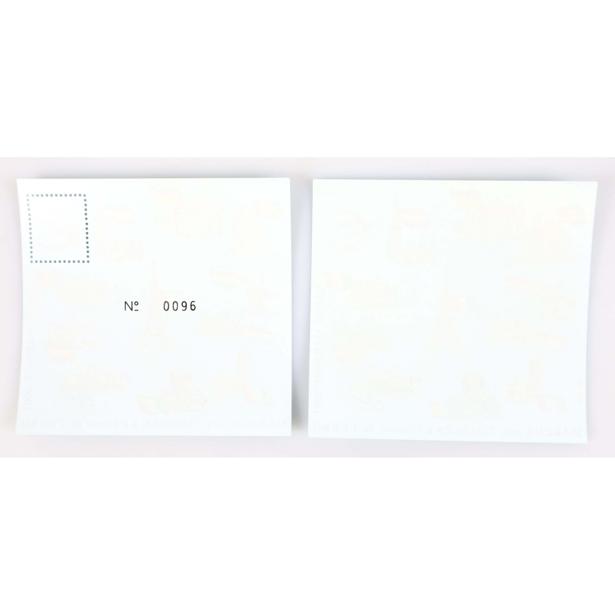 BLOCS SOUVENIRS CARRÉ DE MARIGNY N° 13 L'EURO PAR F. GUIOL, 2 BLOCS NEUFS** 2001