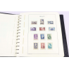 COLLECTION DE FRANCE DE 1955 À 1980 TIMBRES NEUFS** DANS UN ALBUM LEUCHTTURM