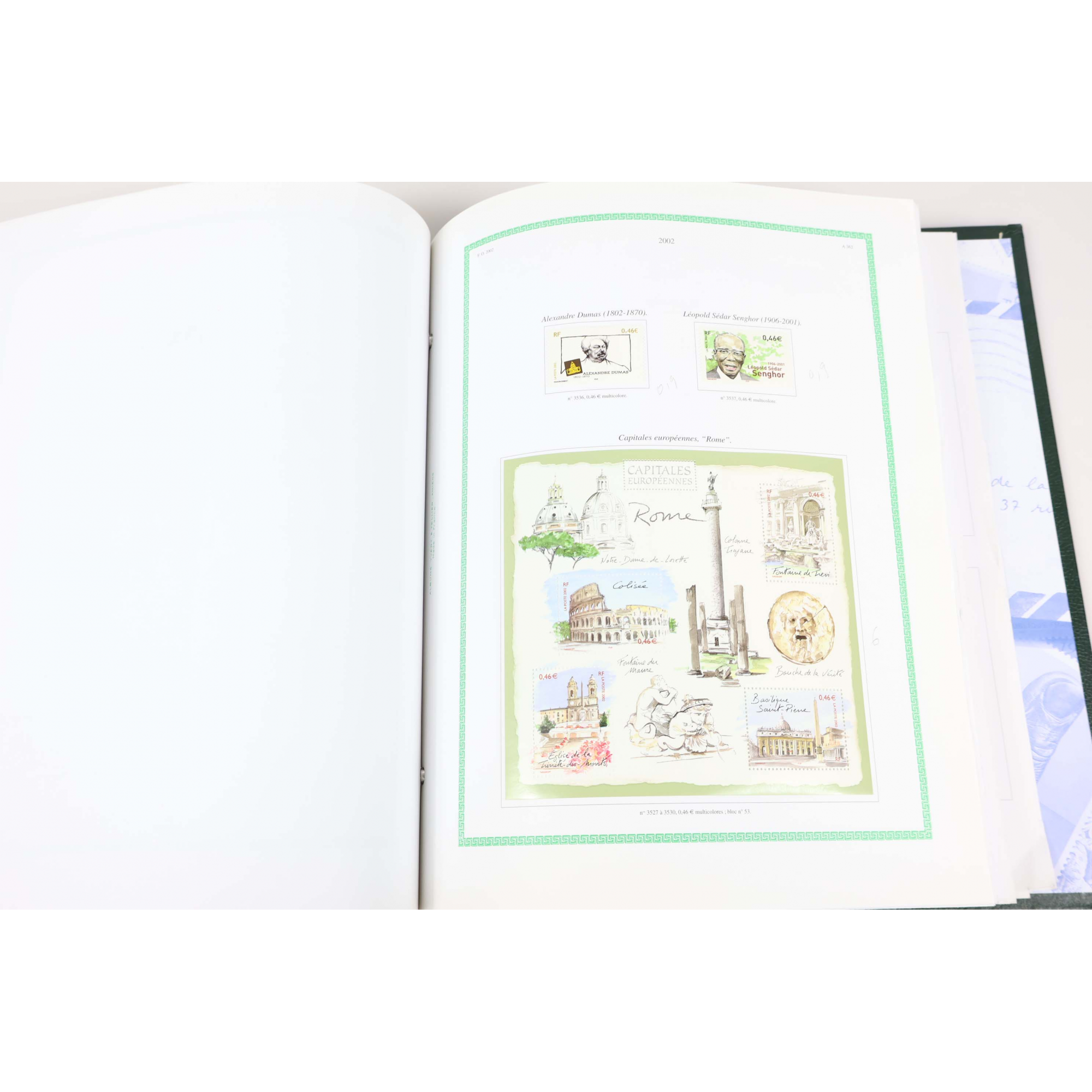 COLLECTION TIMBRES DE FRANCE 1998 À 2005 NEUFS SUR CHARNIERE, FACIALE 700 EUROS