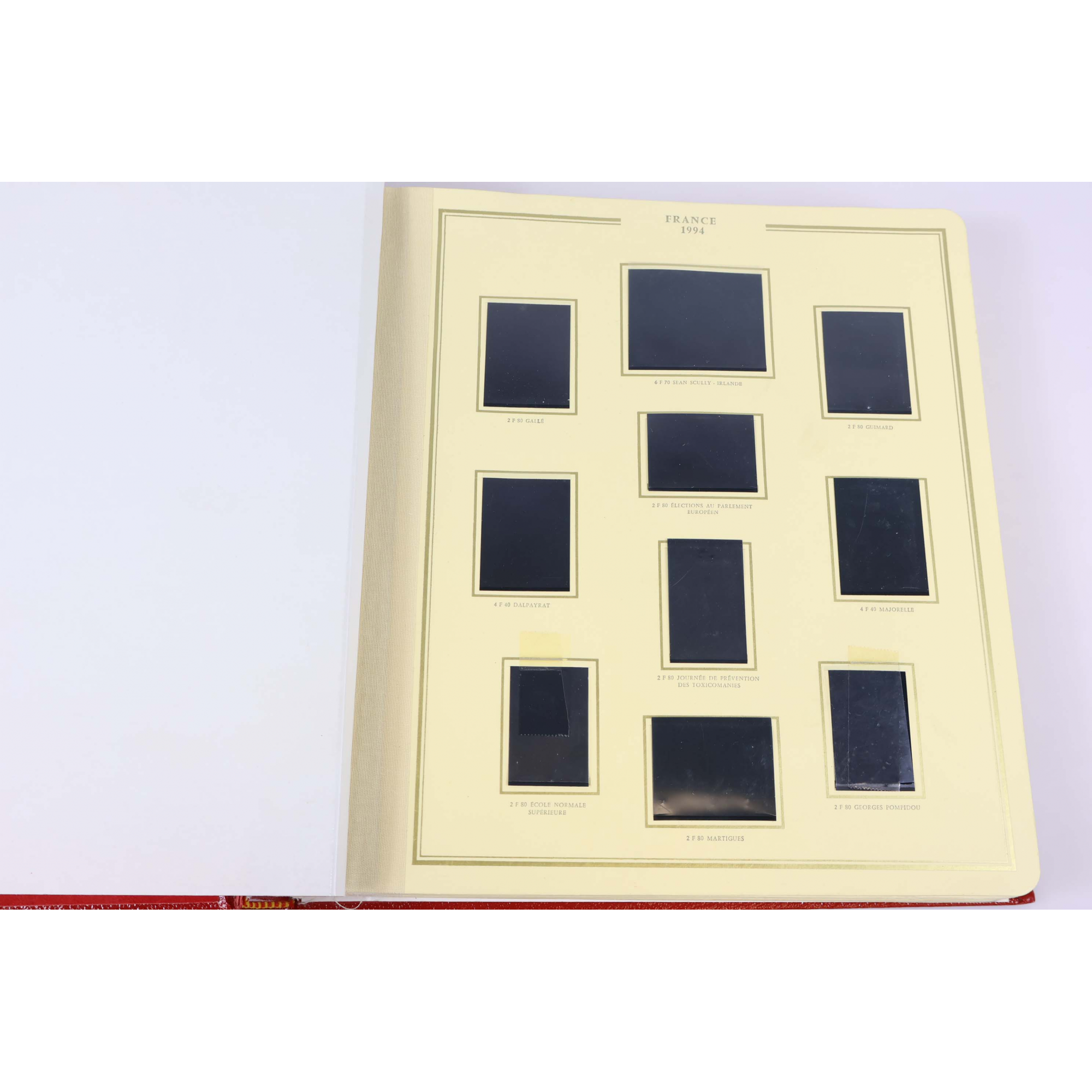 ALBUM CÉRÈS PRÉSIDENCE, POUR UNE COLLECTION DE TIMBRES DE FRANCE DE 1994 À 1998