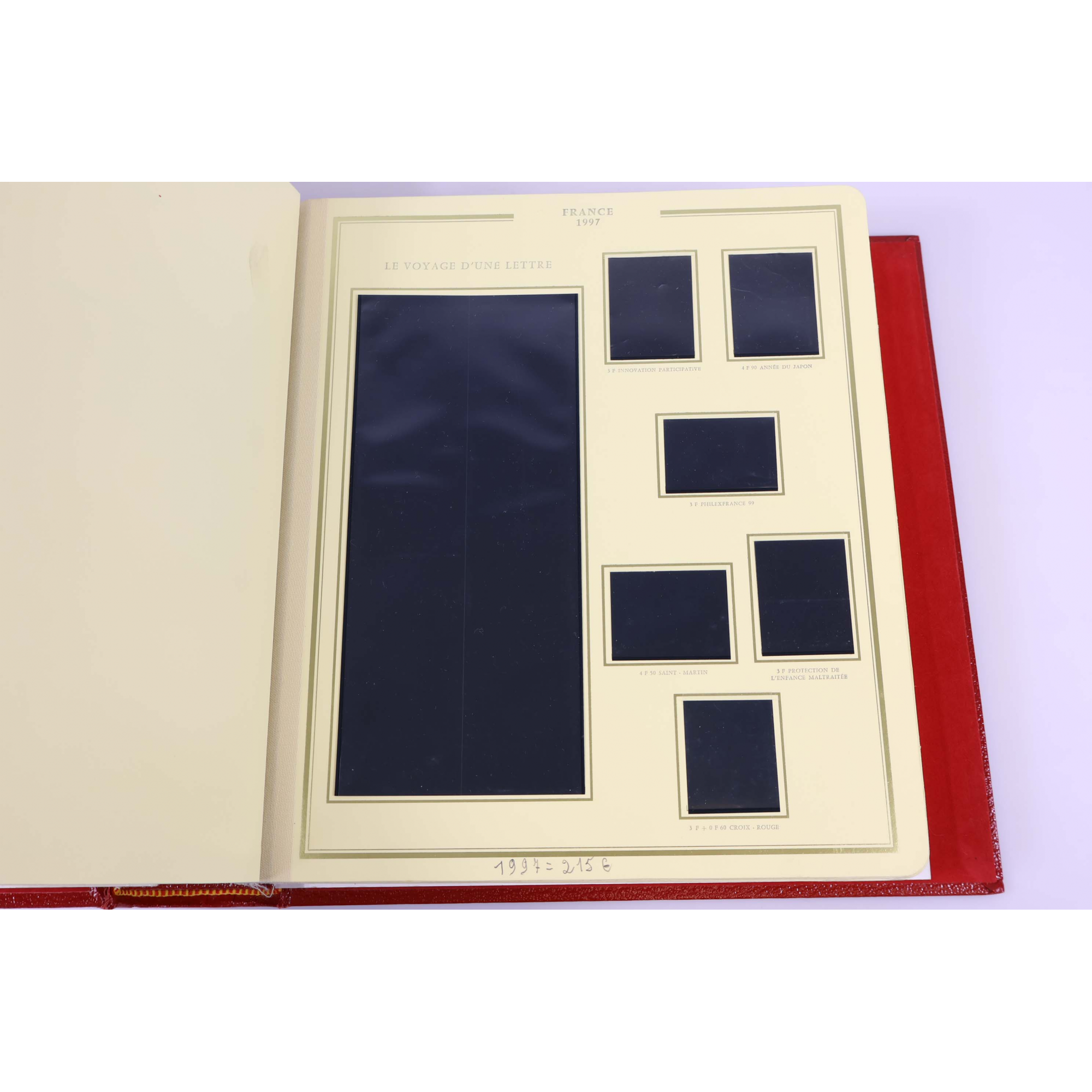 ALBUM CÉRÈS PRÉSIDENCE, POUR UNE COLLECTION DE TIMBRES DE FRANCE DE 1994 À 1998