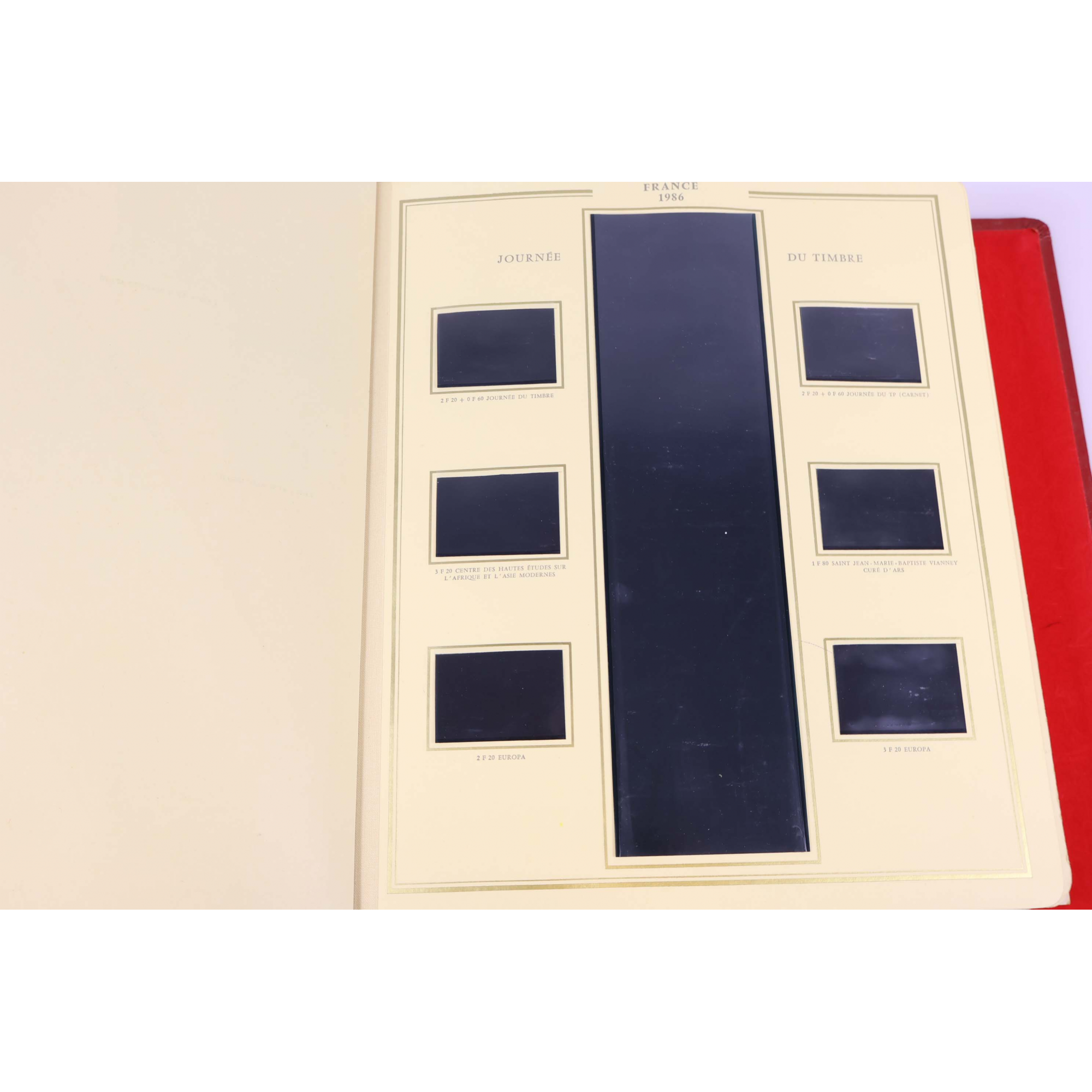 ALBUM CÉRÈS PRÉSIDENCE, POUR UNE COLLECTION DE TIMBRES DE FRANCE DE 1980 À 1988