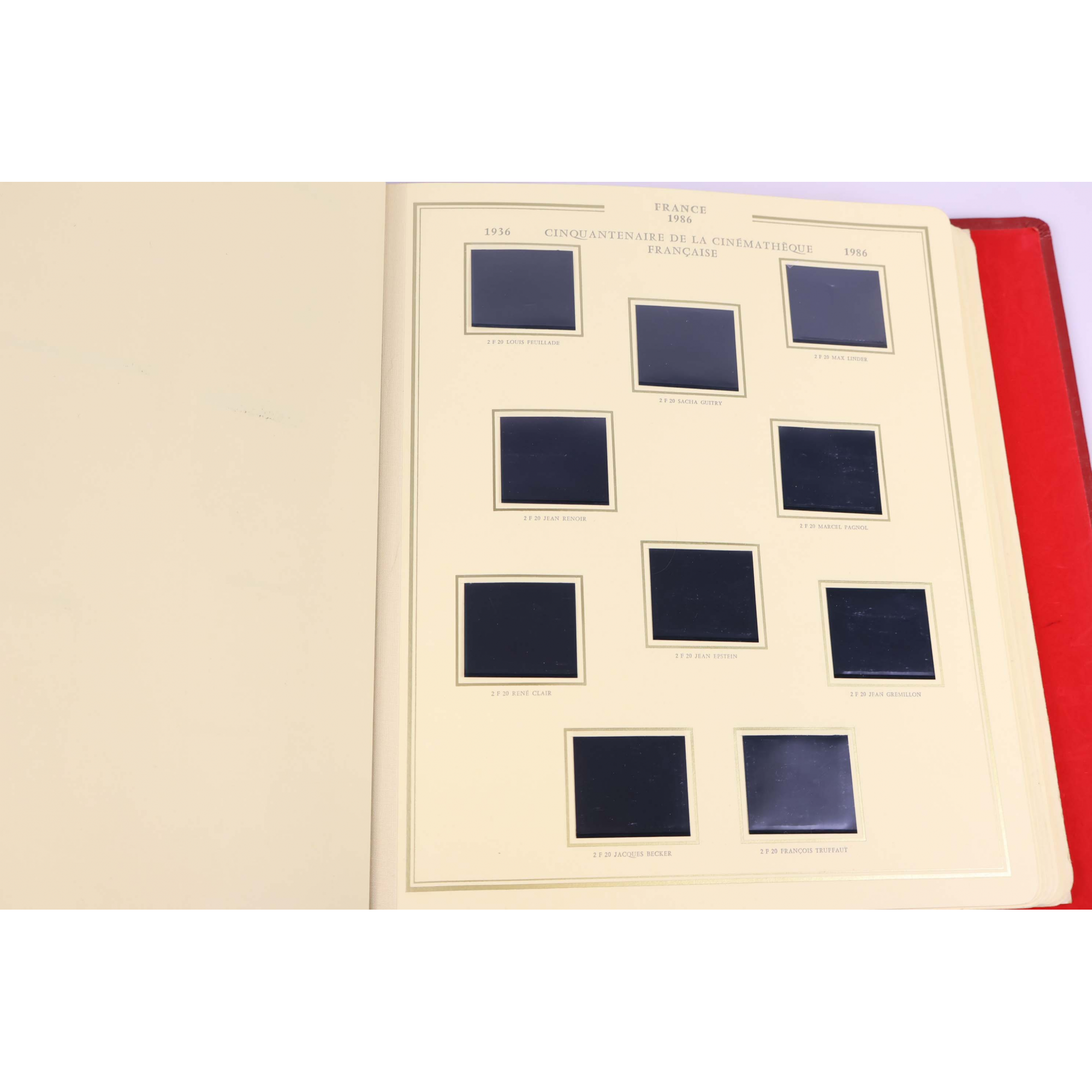 ALBUM CÉRÈS PRÉSIDENCE, POUR UNE COLLECTION DE TIMBRES DE FRANCE DE 1980 À 1988