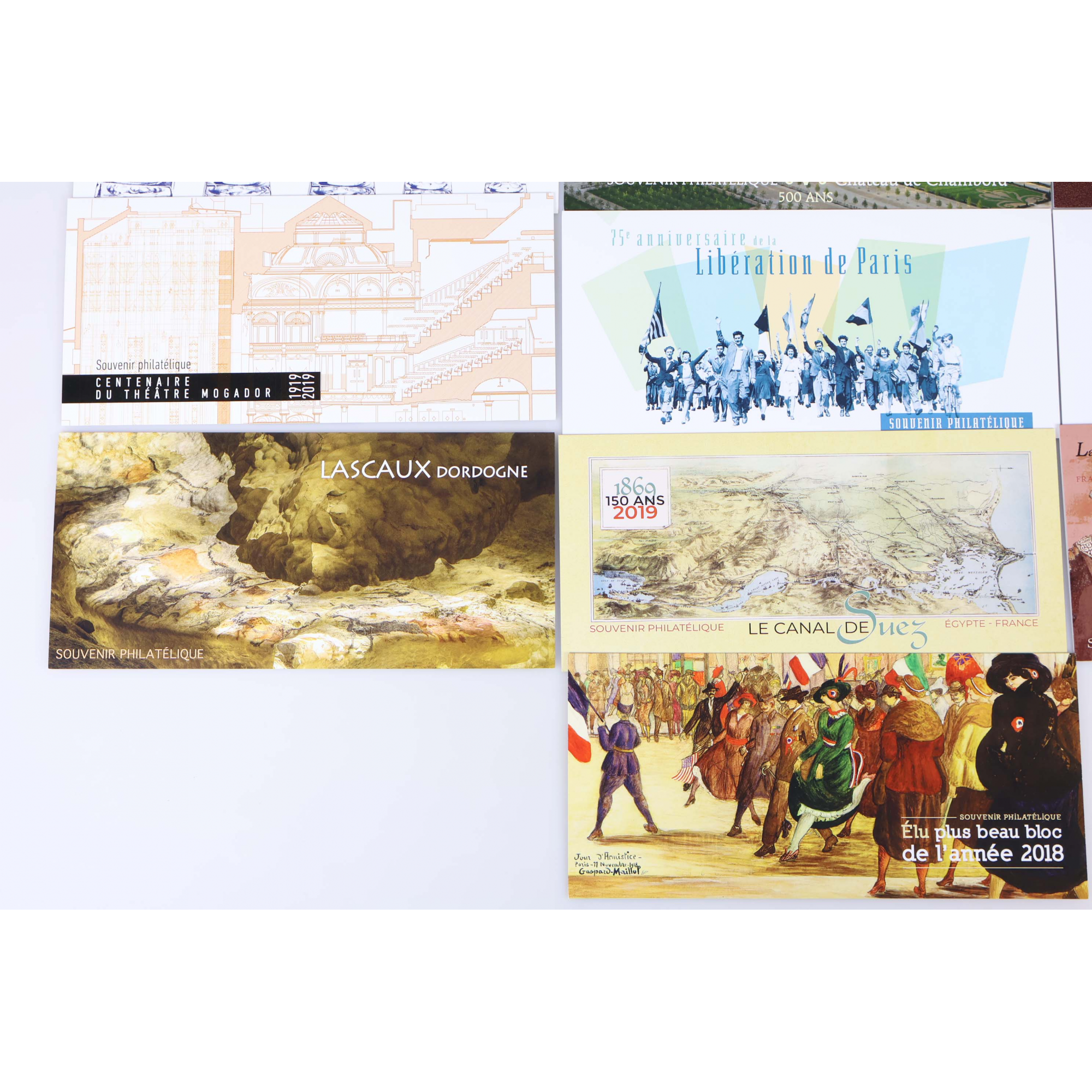 FRANCE COLLECTION BLOCS SOUVENIRS 2019 ANNÉE COMPLÈTE N° 151 A 163 NEUFS**